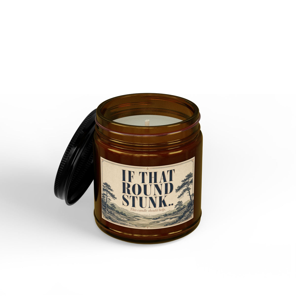 That Round Stunk Candle | Funny Golf Gift | Soy Wax | 4oz & 9oz