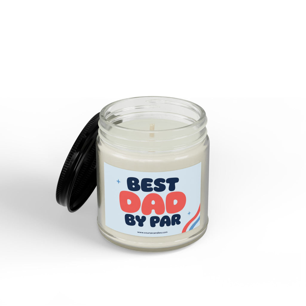 Best Dad by Par Candle | Golf Gift for Dad | Soy Wax | 4oz & 9oz