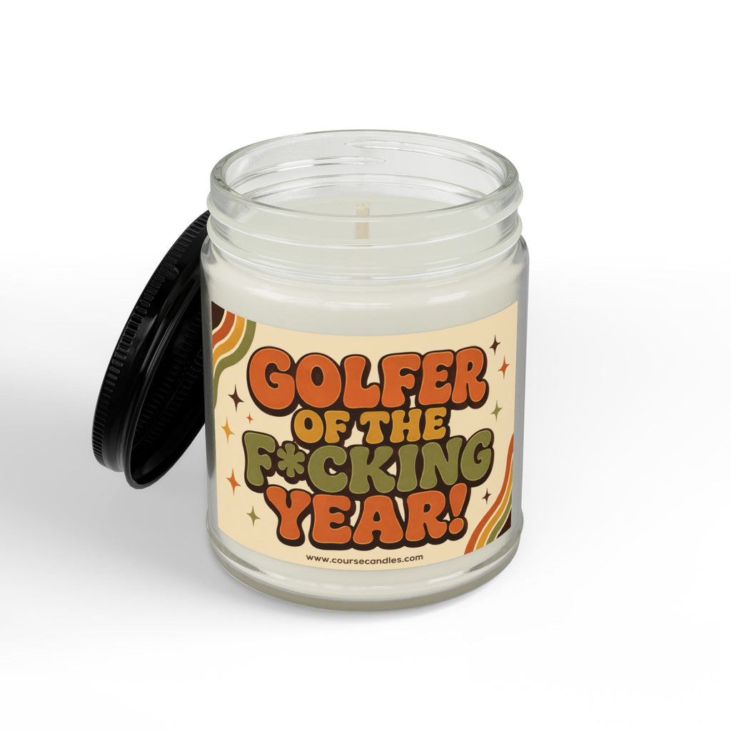 Golfer of the Year Candle | Funny Golf Trophy Gift | Soy Wax | 4oz & 9oz