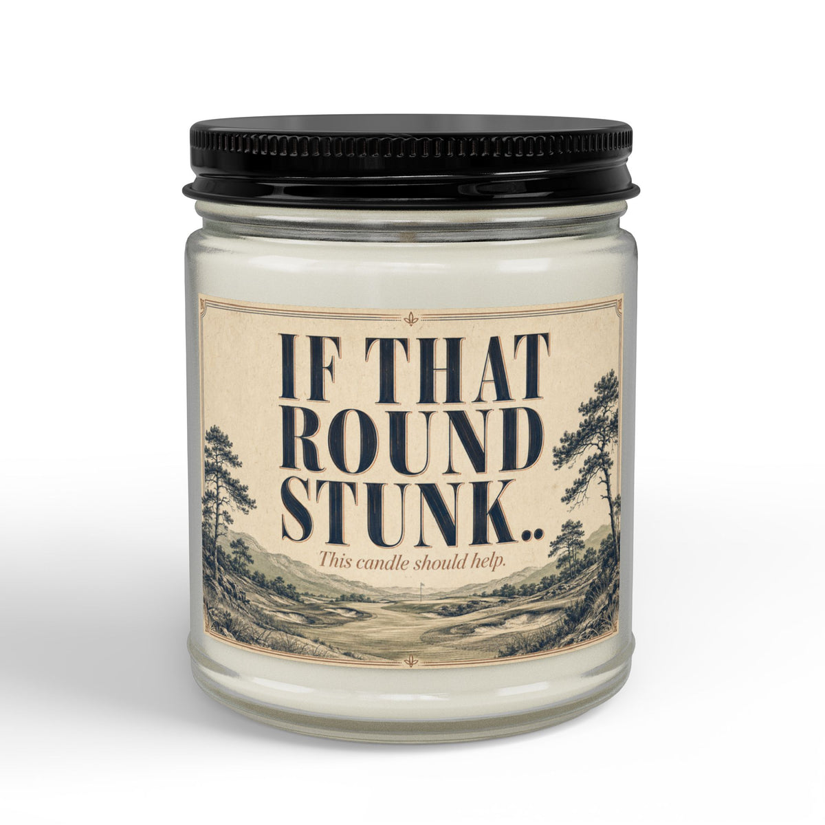 That Round Stunk Candle | Funny Golf Gift | Soy Wax | 4oz & 9oz