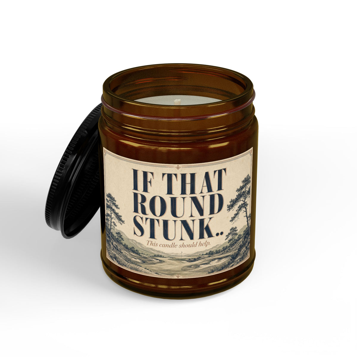That Round Stunk Candle | Funny Golf Gift | Soy Wax | 4oz & 9oz