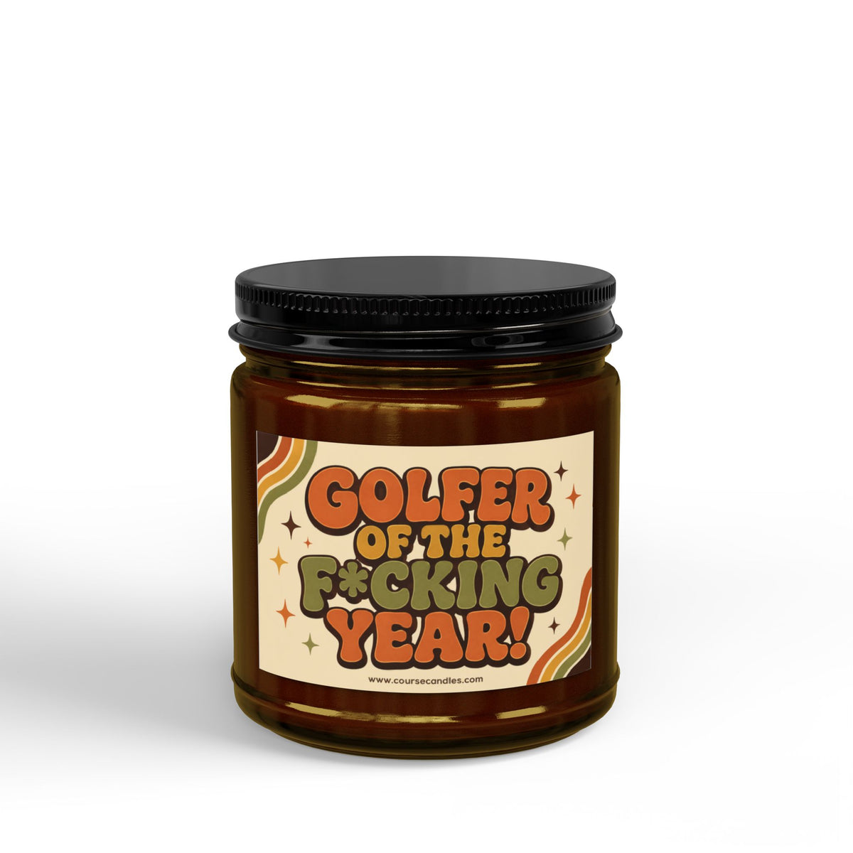 Golfer of the Year Candle | Funny Golf Trophy Gift | Soy Wax | 4oz & 9oz