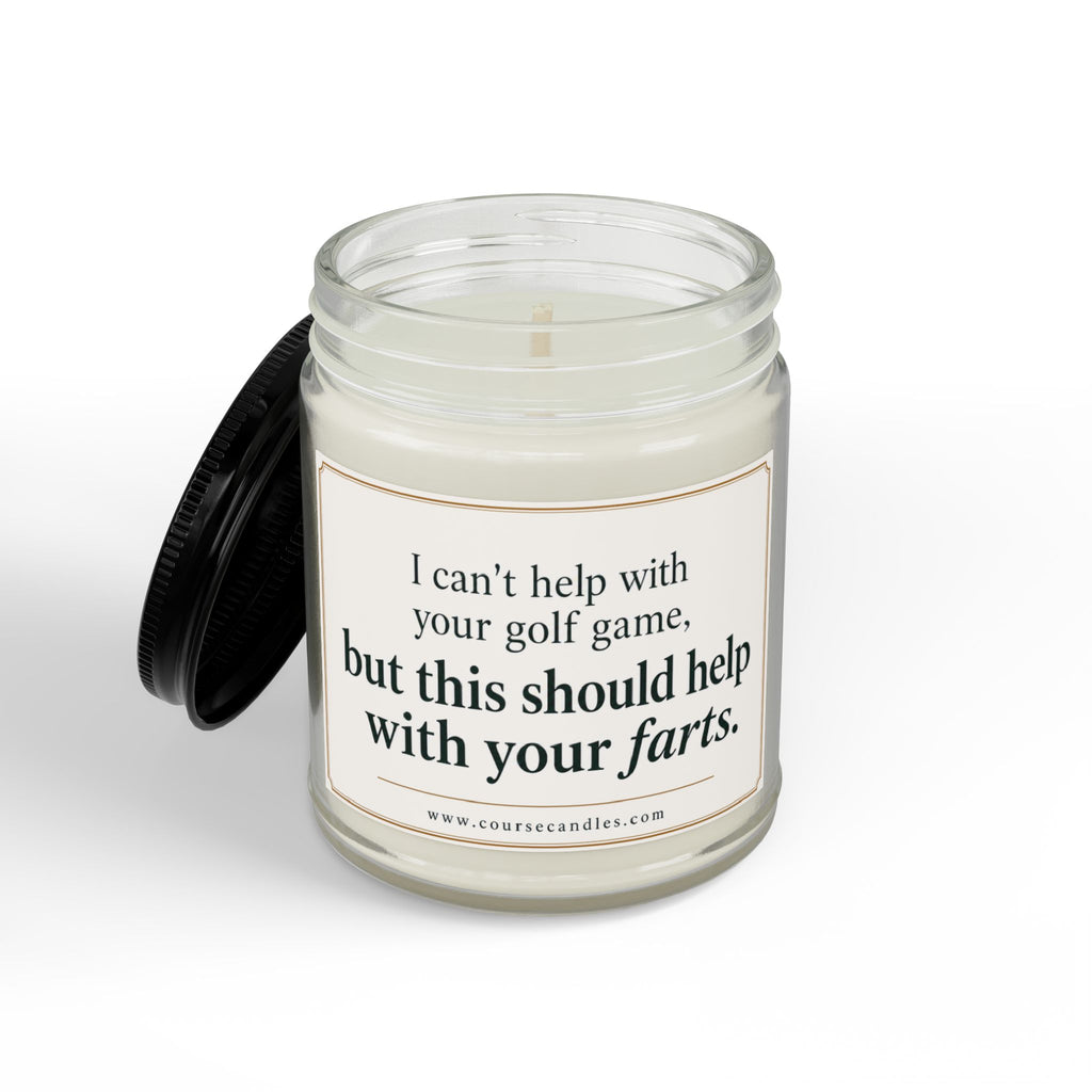 Should Help with Farts | Funny Golf Candle | Soy Wax | 4oz & 9oz