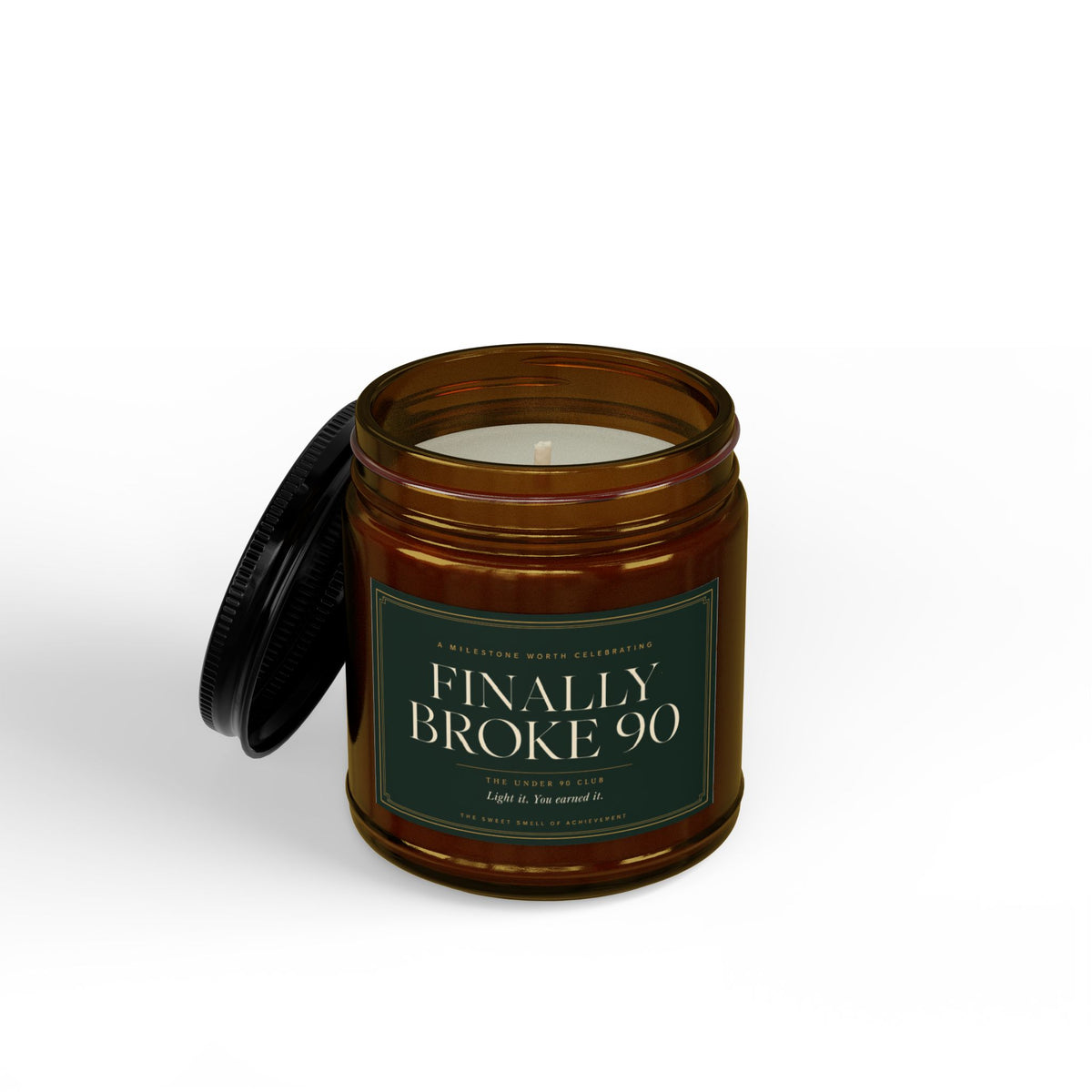 Broke 90 Golf Candle | Funny Golfer Gift | Soy Wax | 4oz & 9oz