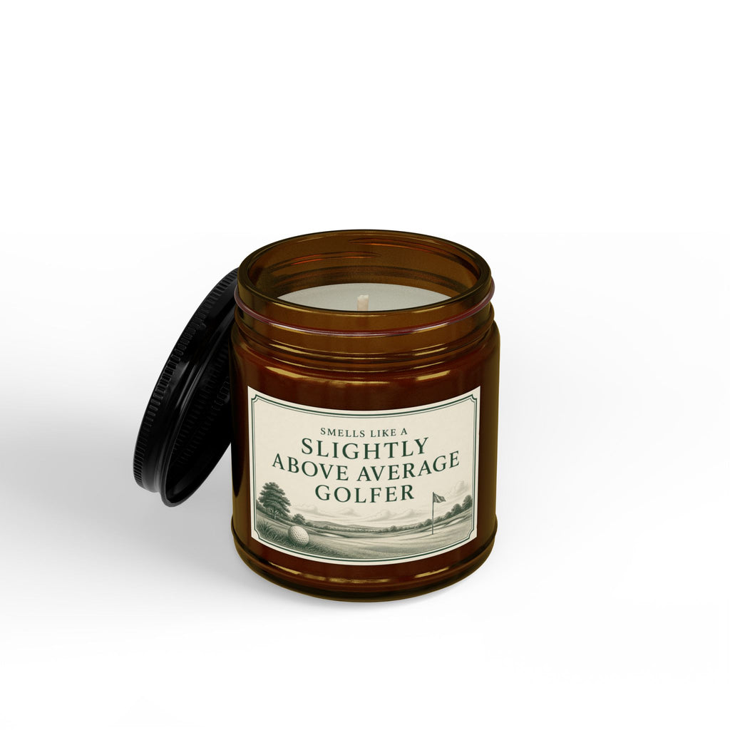 Smells Like Slightly Above Average | Funny Golf Candle | Soy Wax | 4oz & 9oz