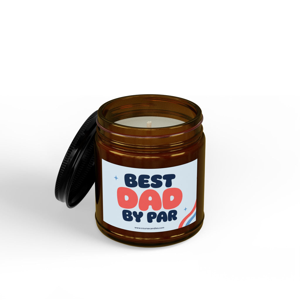 Best Dad by Par Candle | Golf Gift for Dad | Soy Wax | 4oz & 9oz