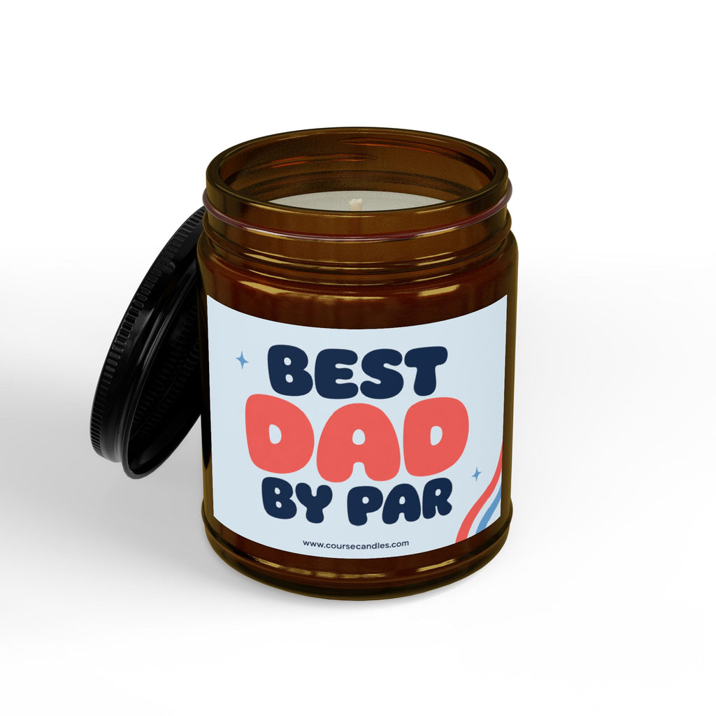 Best Dad by Par Candle | Golf Gift for Dad | Soy Wax | 4oz & 9oz