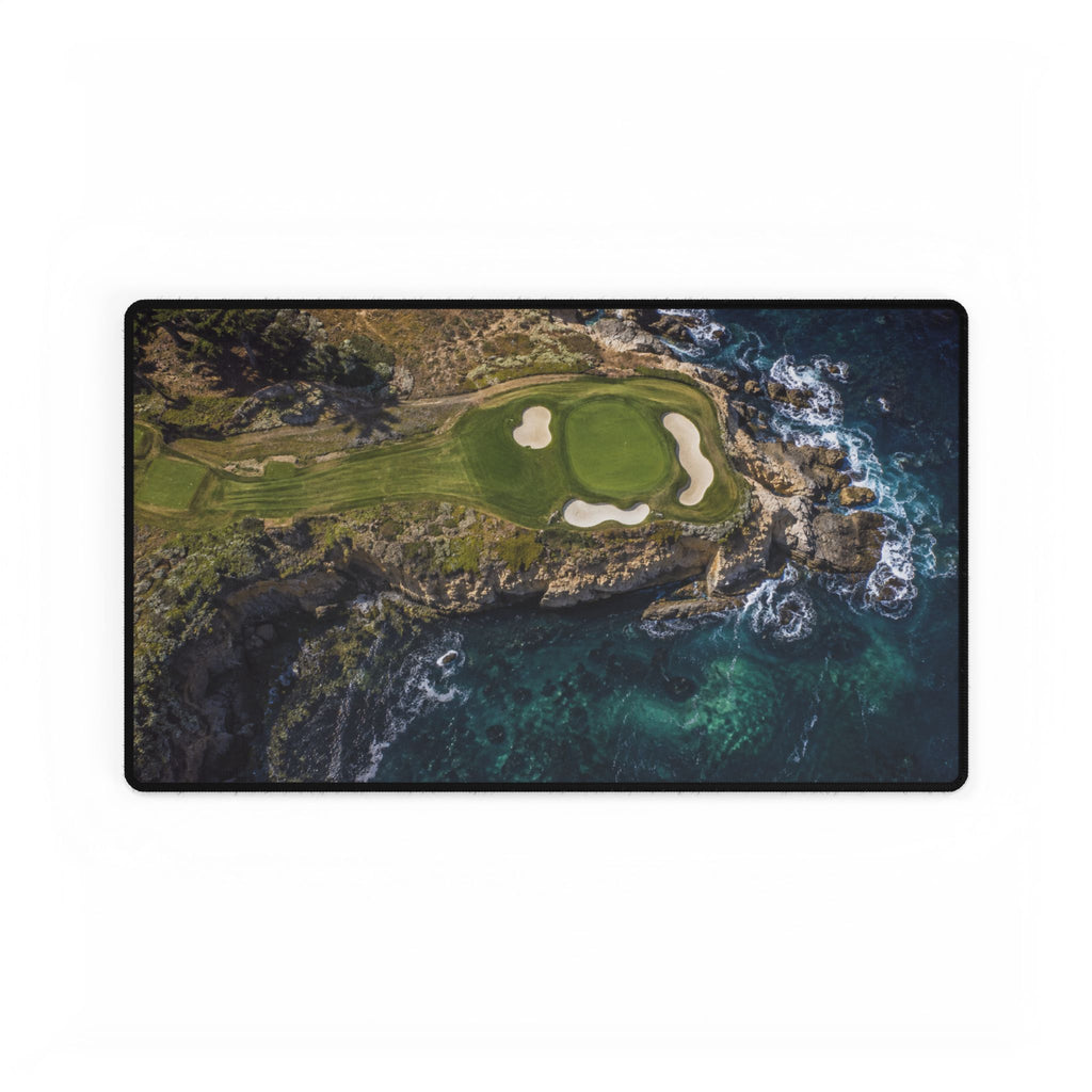 Ocean Cliff Green Golf Mouse Pad