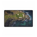 Ocean Cliff Green Golf Mouse Pad