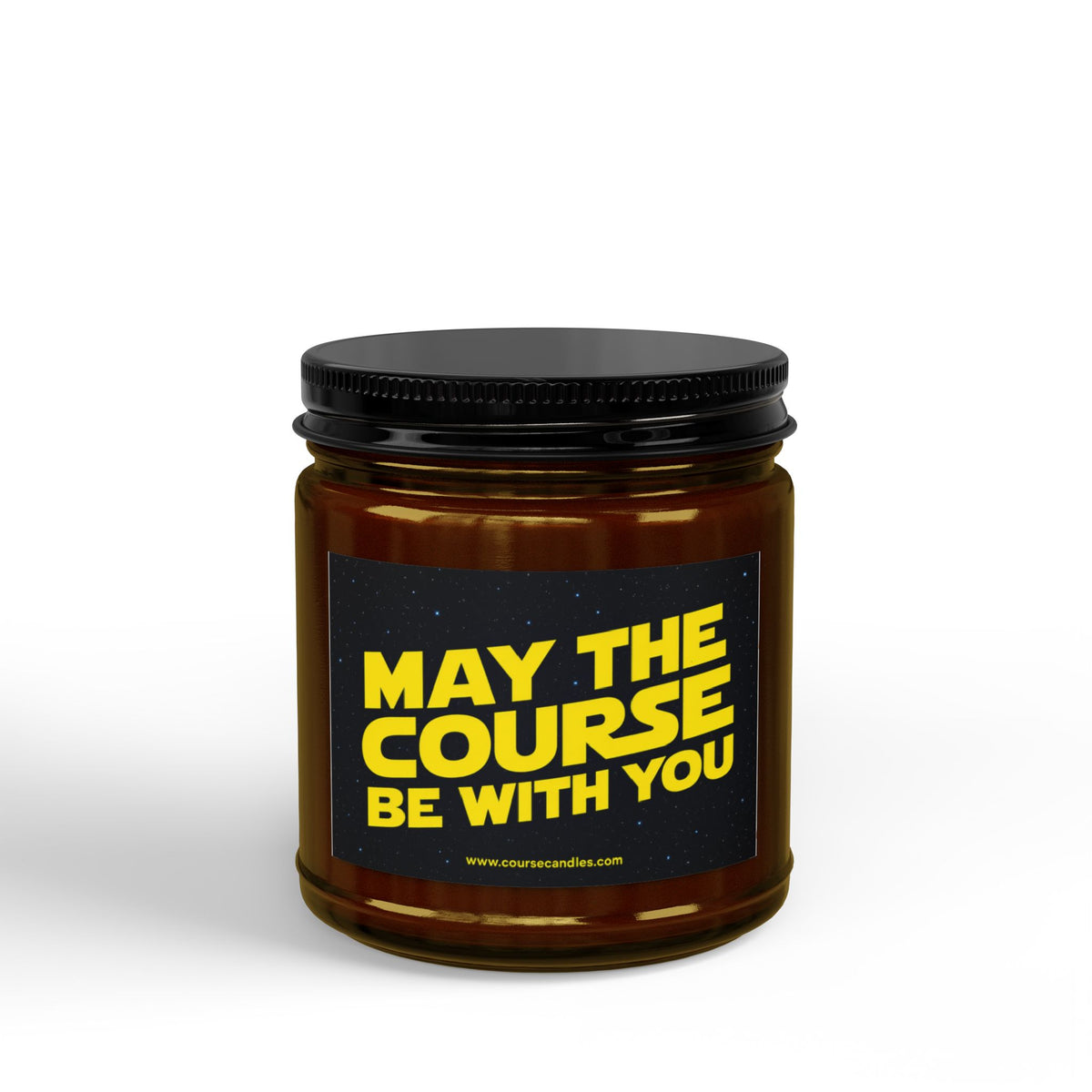 Course Be with You | Funny Golf Candle | Soy Wax | 4oz & 9oz