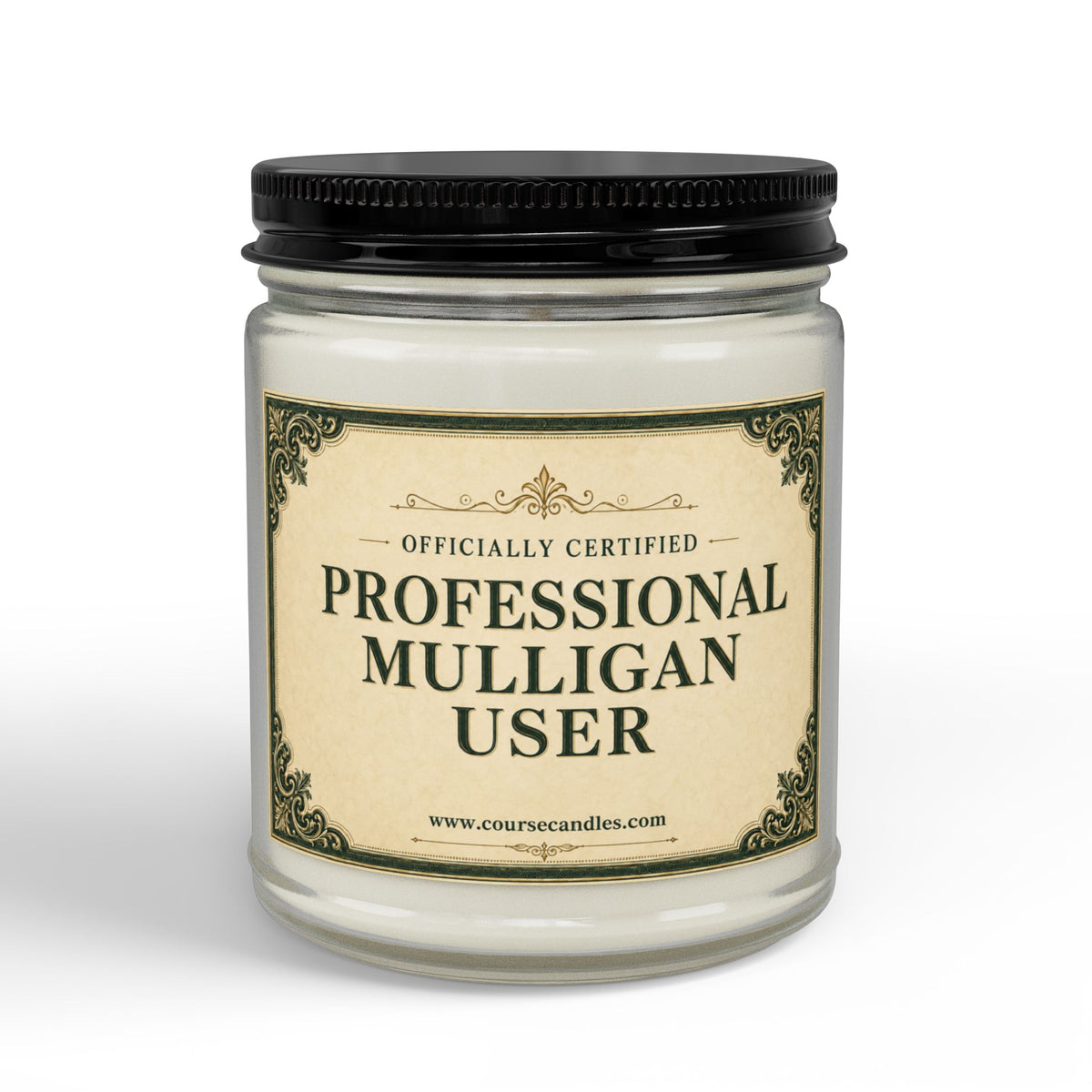 Pro Mulligan User Candle | Funny Golf Gift | Soy Wax | 4oz & 9oz