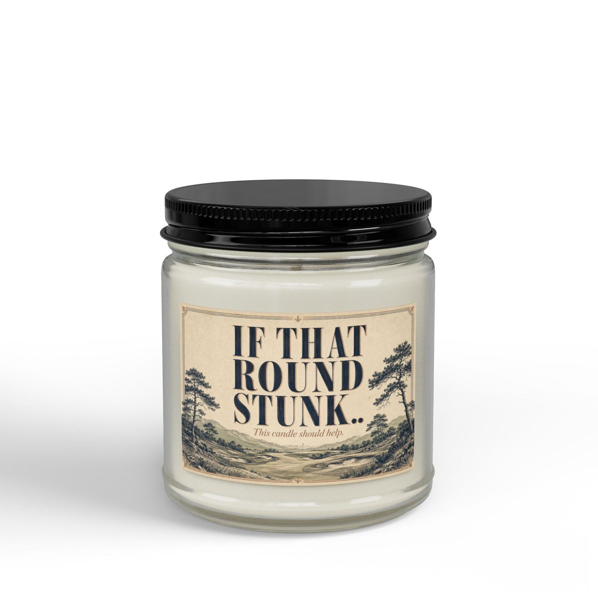 That Round Stunk Candle | Funny Golf Gift | Soy Wax | 4oz & 9oz