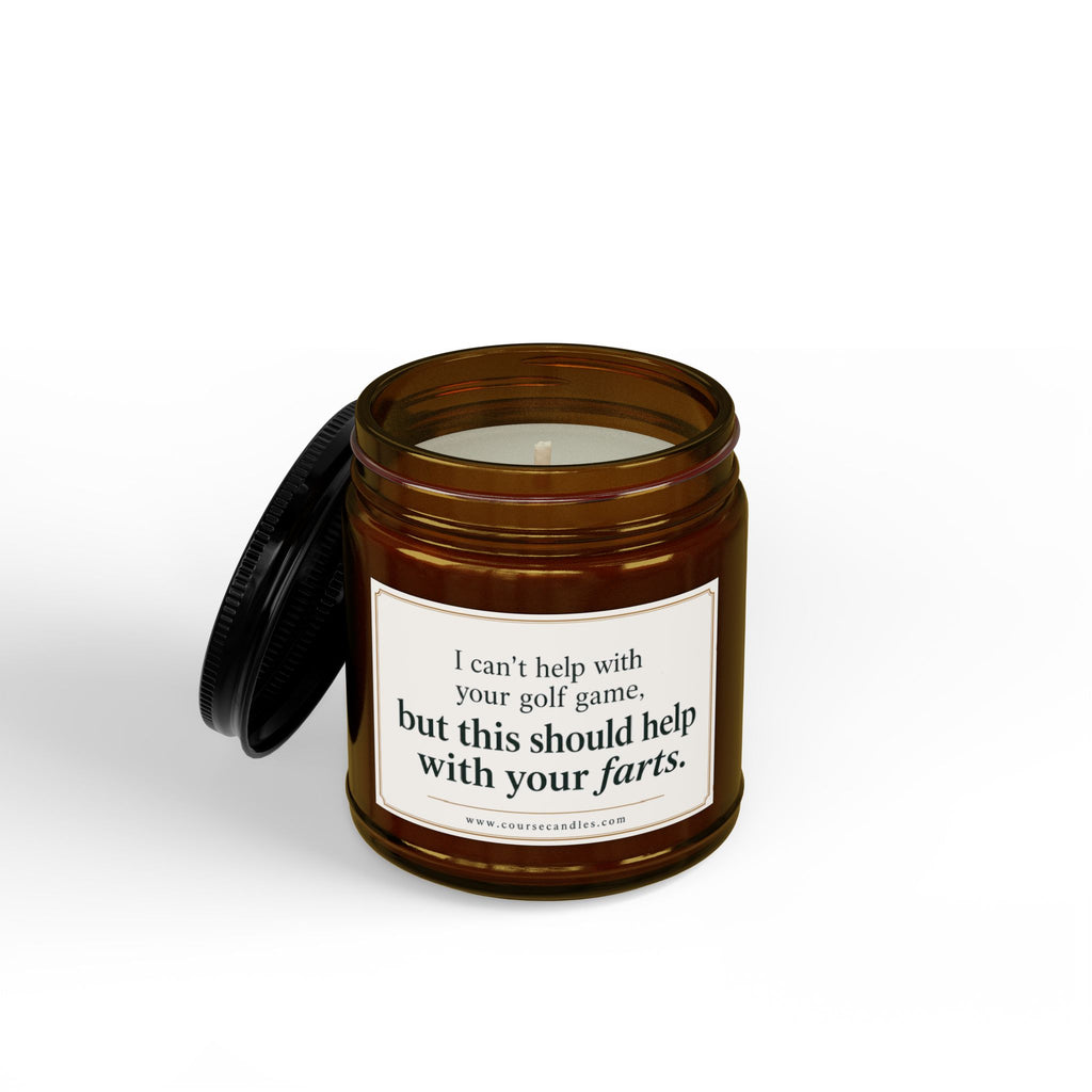 Should Help with Farts | Funny Golf Candle | Soy Wax | 4oz & 9oz