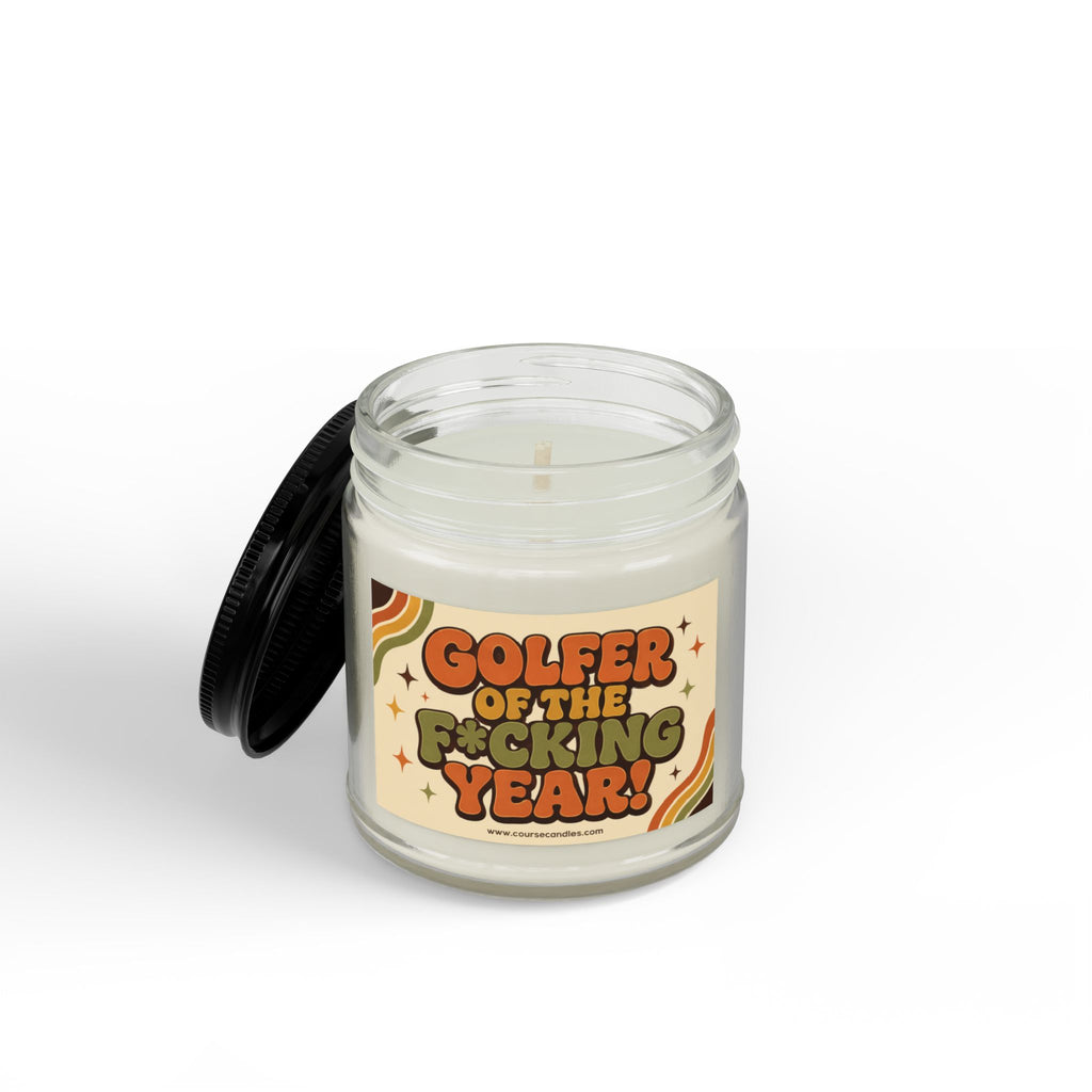 Golfer of the Year Candle | Funny Golf Trophy Gift | Soy Wax | 4oz & 9oz