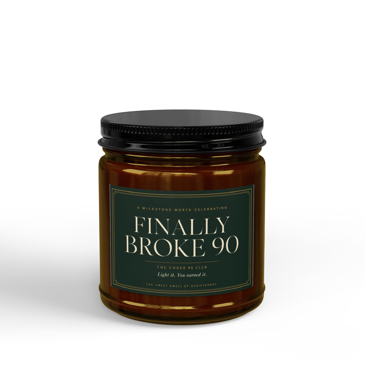 Broke 90 Golf Candle | Funny Golfer Gift | Soy Wax | 4oz & 9oz