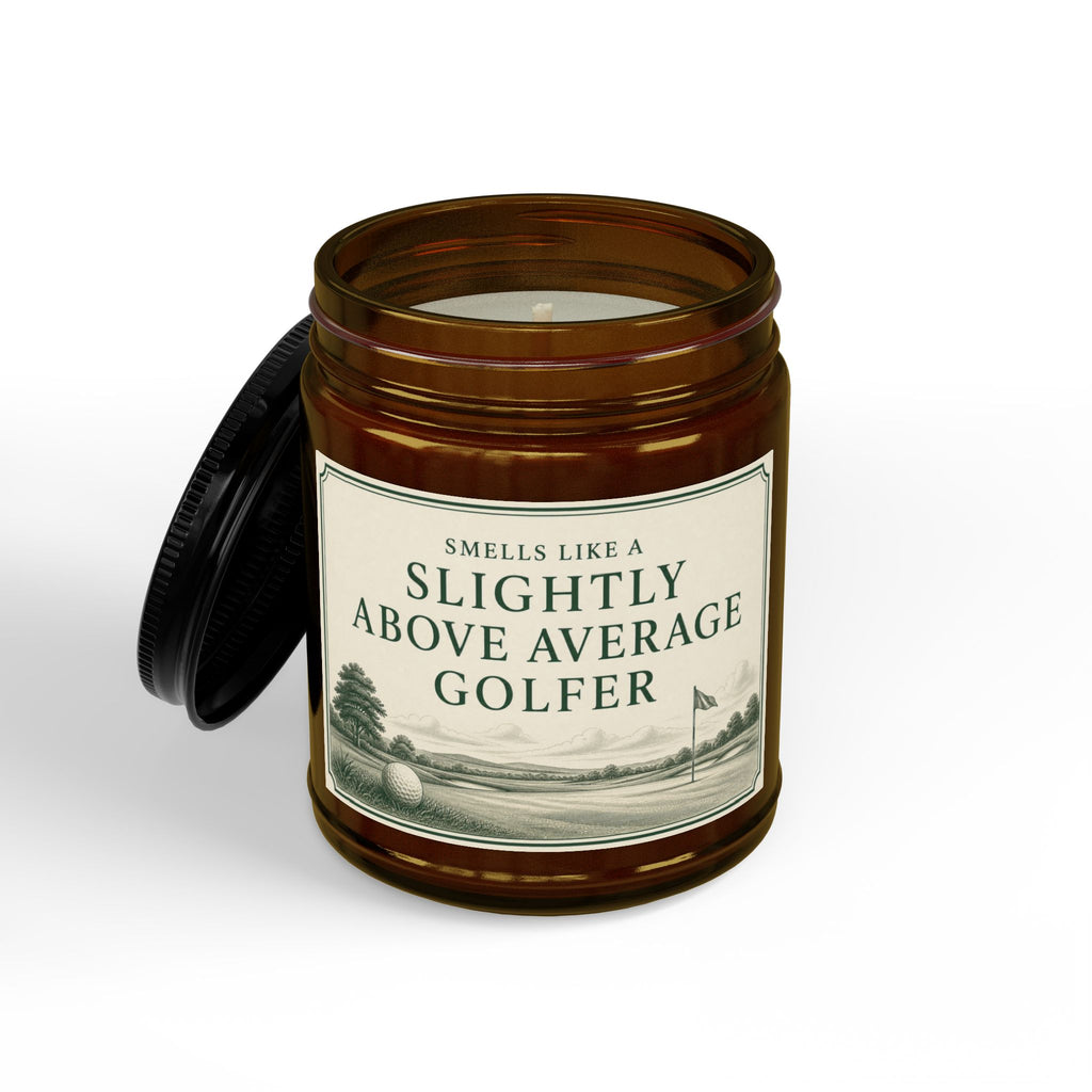 Smells Like Slightly Above Average | Funny Golf Candle | Soy Wax | 4oz & 9oz