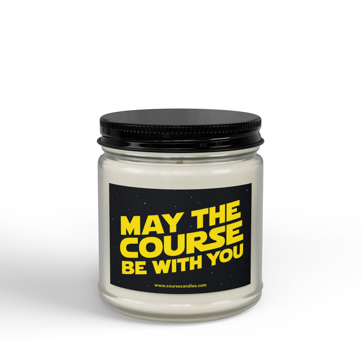 Course Be with You | Funny Golf Candle | Soy Wax | 4oz & 9oz