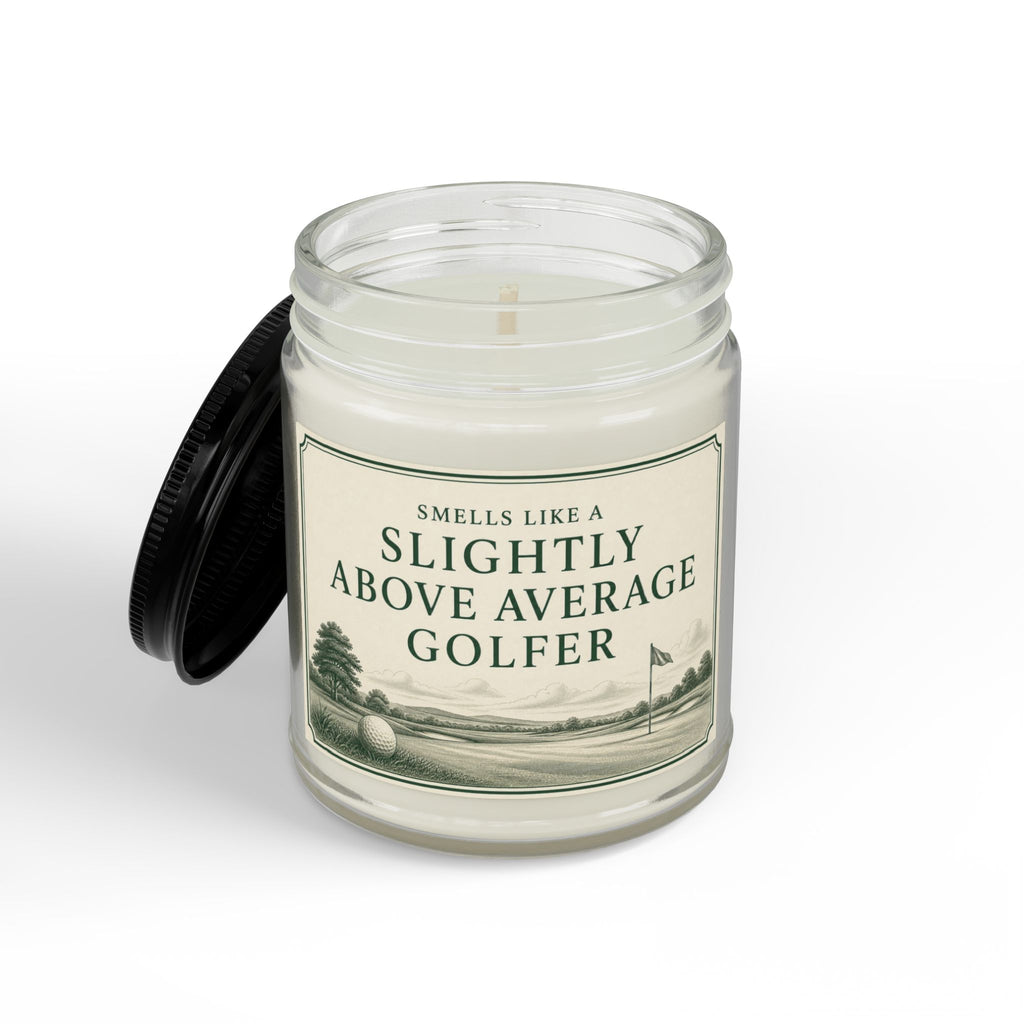 Smells Like Slightly Above Average | Funny Golf Candle | Soy Wax | 4oz & 9oz