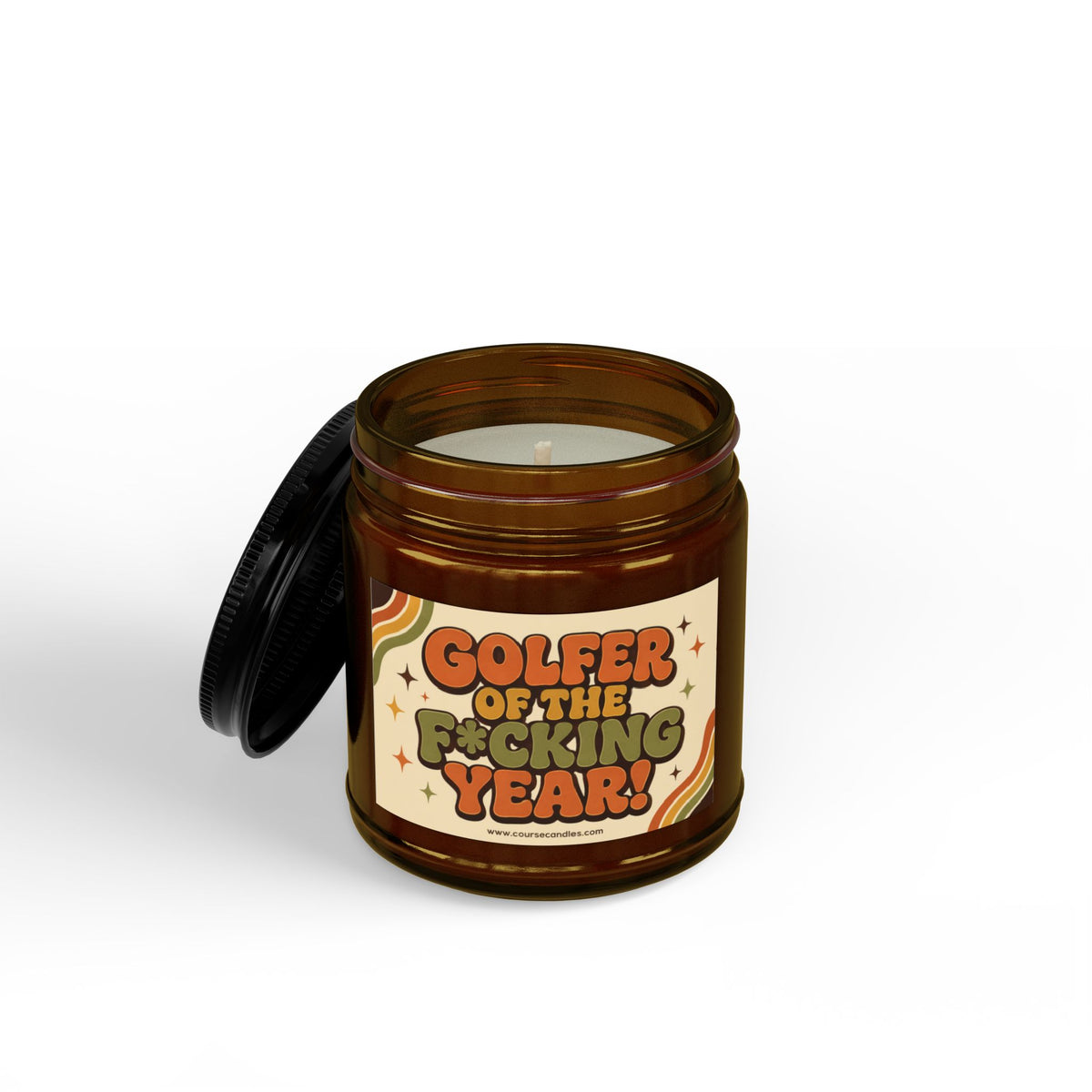 Golfer of the Year Candle | Funny Golf Trophy Gift | Soy Wax | 4oz & 9oz