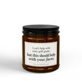 Should Help with Farts | Funny Golf Candle | Soy Wax | 4oz & 9oz