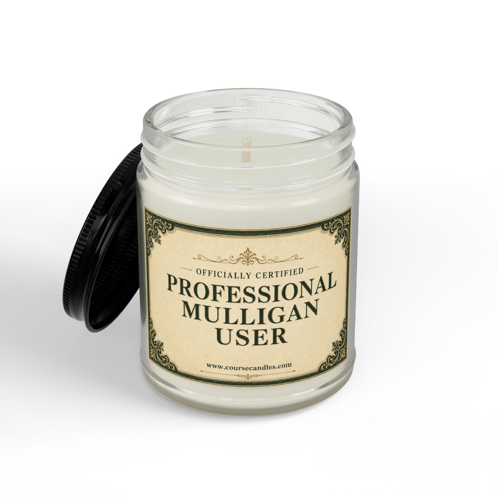 Pro Mulligan User Candle | Funny Golf Gift | Soy Wax | 4oz & 9oz