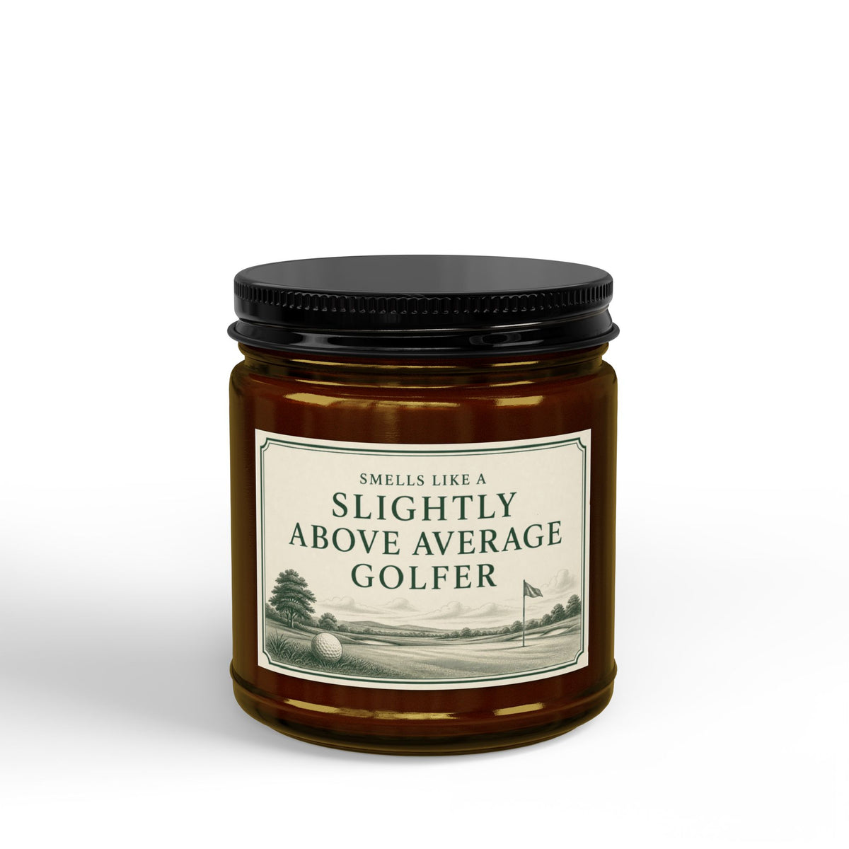 Smells Like Slightly Above Average | Funny Golf Candle | Soy Wax | 4oz & 9oz