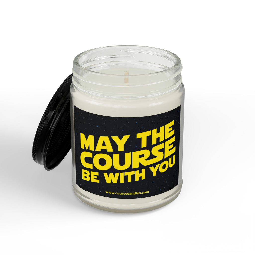Course Be with You | Funny Golf Candle | Soy Wax | 4oz & 9oz